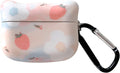 Airpods Pro Case Cover with Keychain,Soft Cat Ears Airpods Pro Case Cute for Girl Women Full Protective Case Cover(Pinkflower)